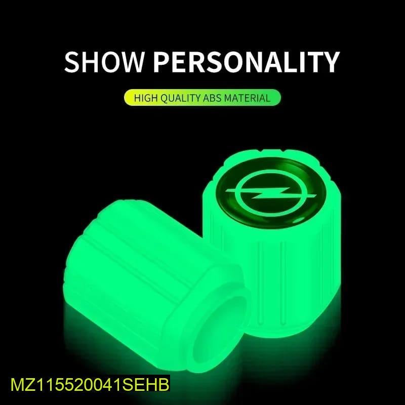 20 pcs Luminous Wheel valve cap