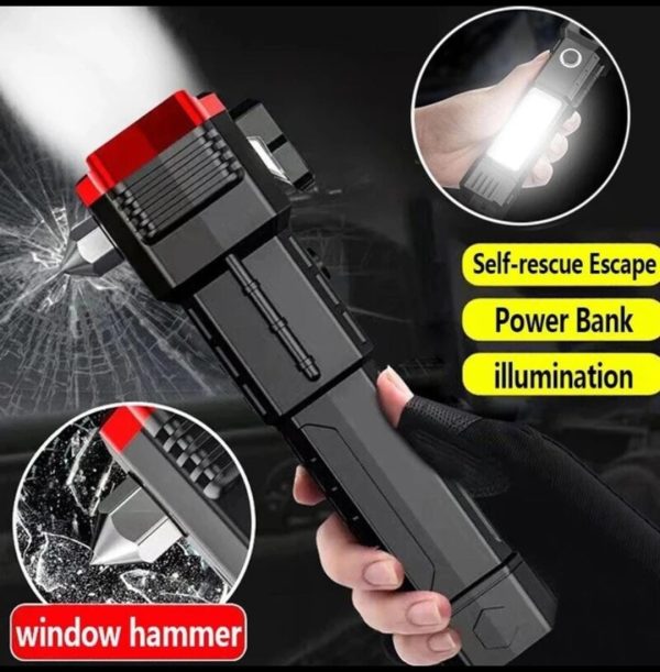 Hammer Torch Light – Multi-Function Emergency Tool