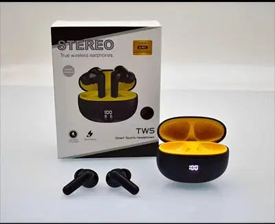 TWS In-Ear Stereo Gaming Earbuds with Display & Bluetooth