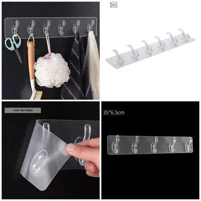 Wall Mount Hooks - - Pack of 10
