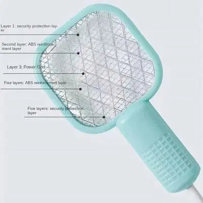 Multicolor Electric Mosquito Swatter - 1 Pc, 5 Watts