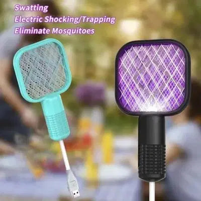 Multicolor Electric Mosquito Swatter - 1 Pc, 5 Watts