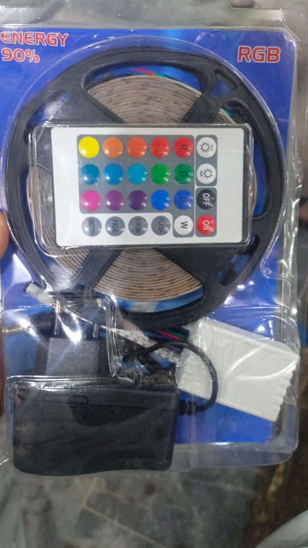 Rgb Led Strip Lights 5m Wifi Smart Led Light Strip Compatible With Alexa,google Home Controlled By Smart App – Music Sync Led Lights For Bedroom Decor, Room Decor, Children’s Room – 5 M