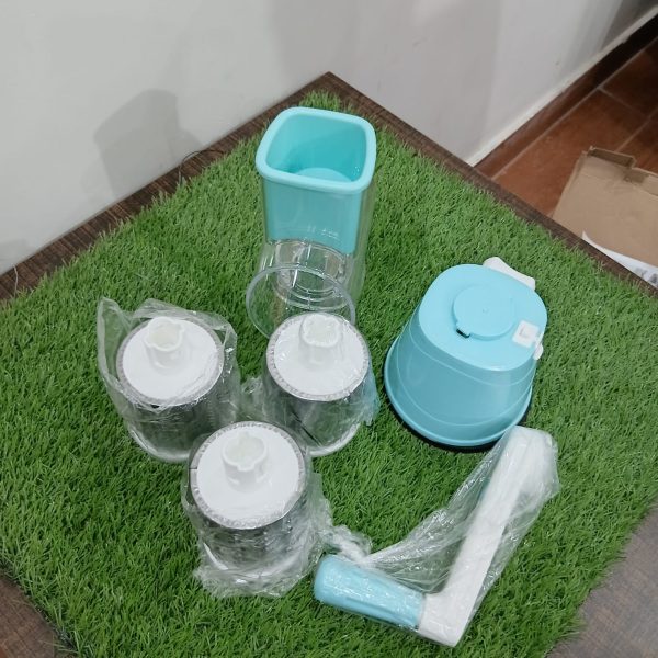 Tabletop Drum Grater | Manual Vegetable Cutter Slicer & Grater | Multi-functional Kitchen Gadget ( Random Color )